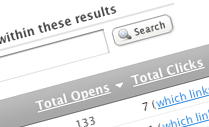 Fox Web Mailer see who opened, who clicked, who bounced and who unsubscribed