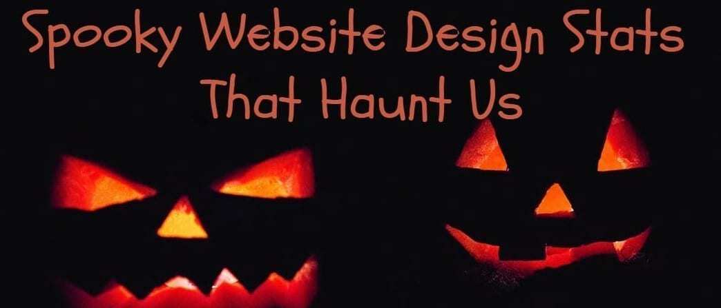 Spooky Website Design Stats website design stats