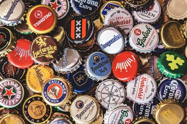 logos on bottlecaps